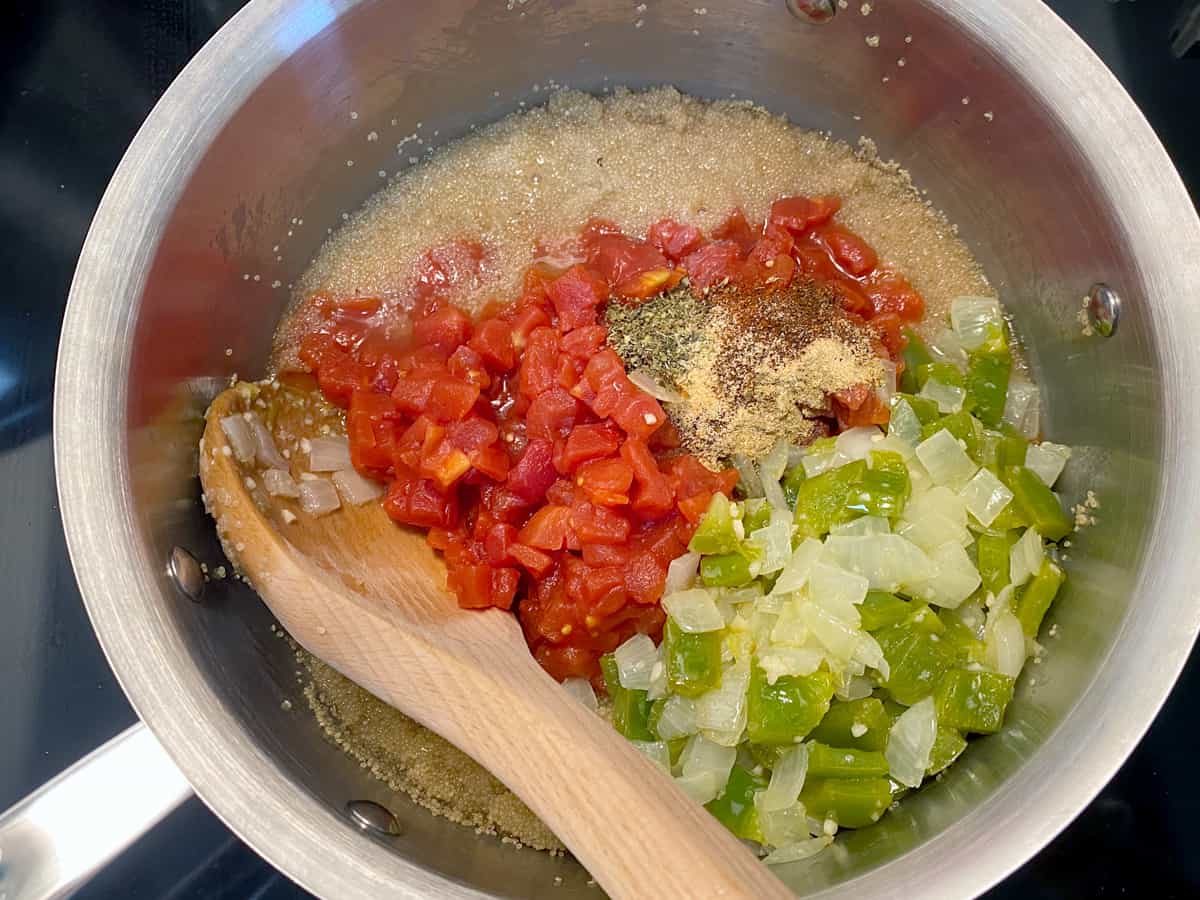 Mexican rice with amaranth - Common Grains