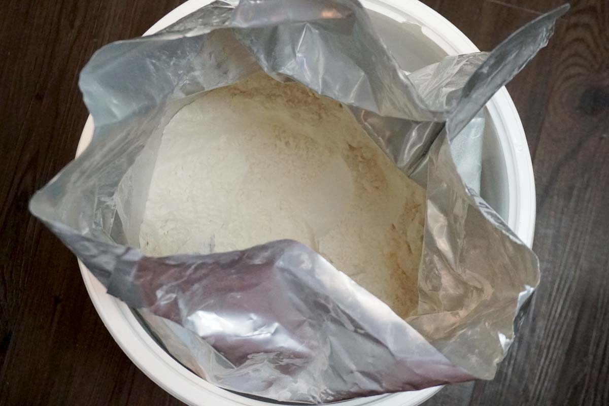 How long can you store whole grains or flours? A reference chart