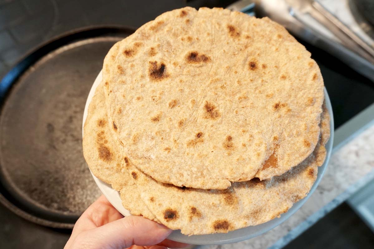 100 Whole grain tortillas Only 4ingredients Common Grains